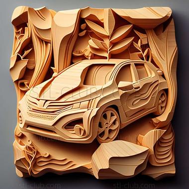 3D модель Honda FR V (STL)